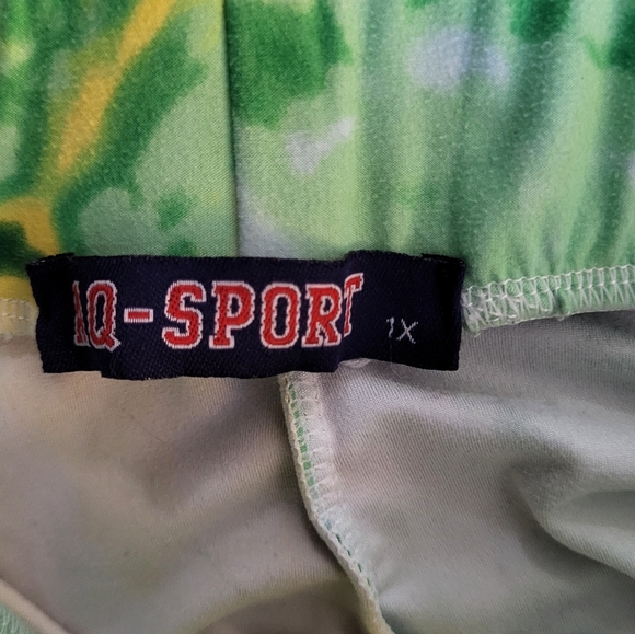 Fun Women's Leggings Set - Green/Yellow, Black, Green/Gray - Size 1X - Picture 5 of 7